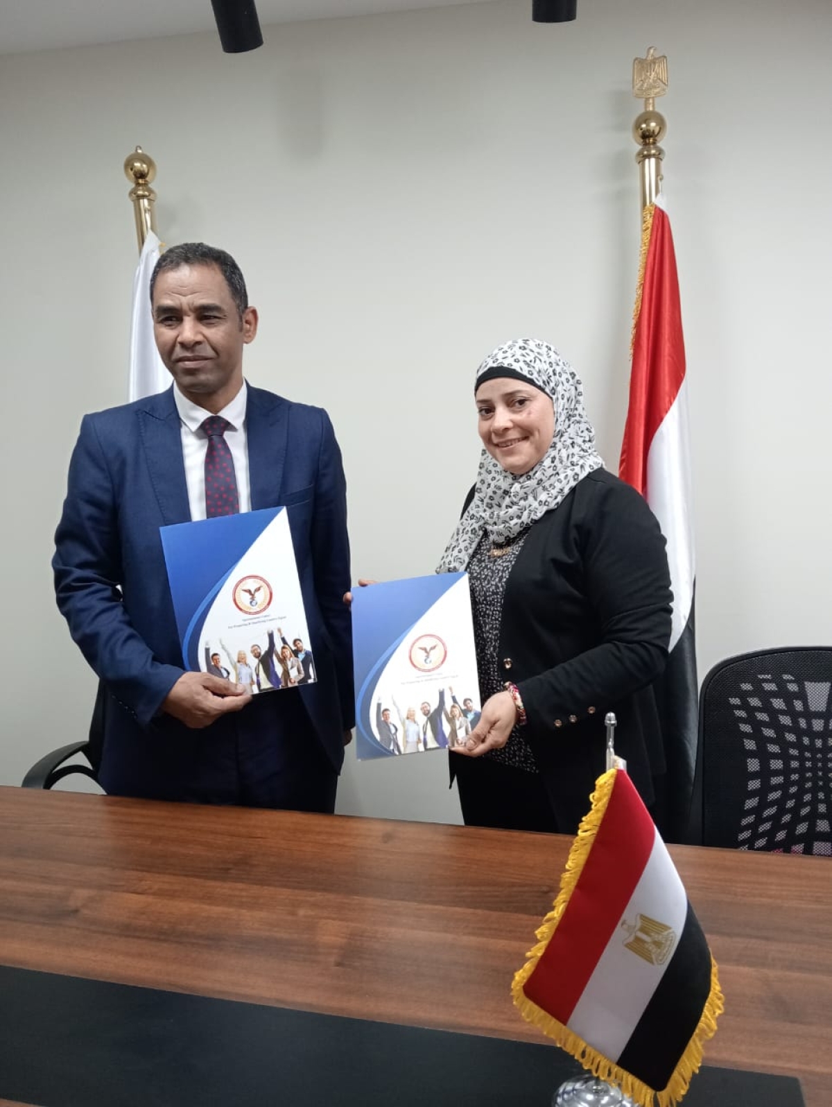 Conclusion of a cooperation protocol with the European Nile University in Cairo